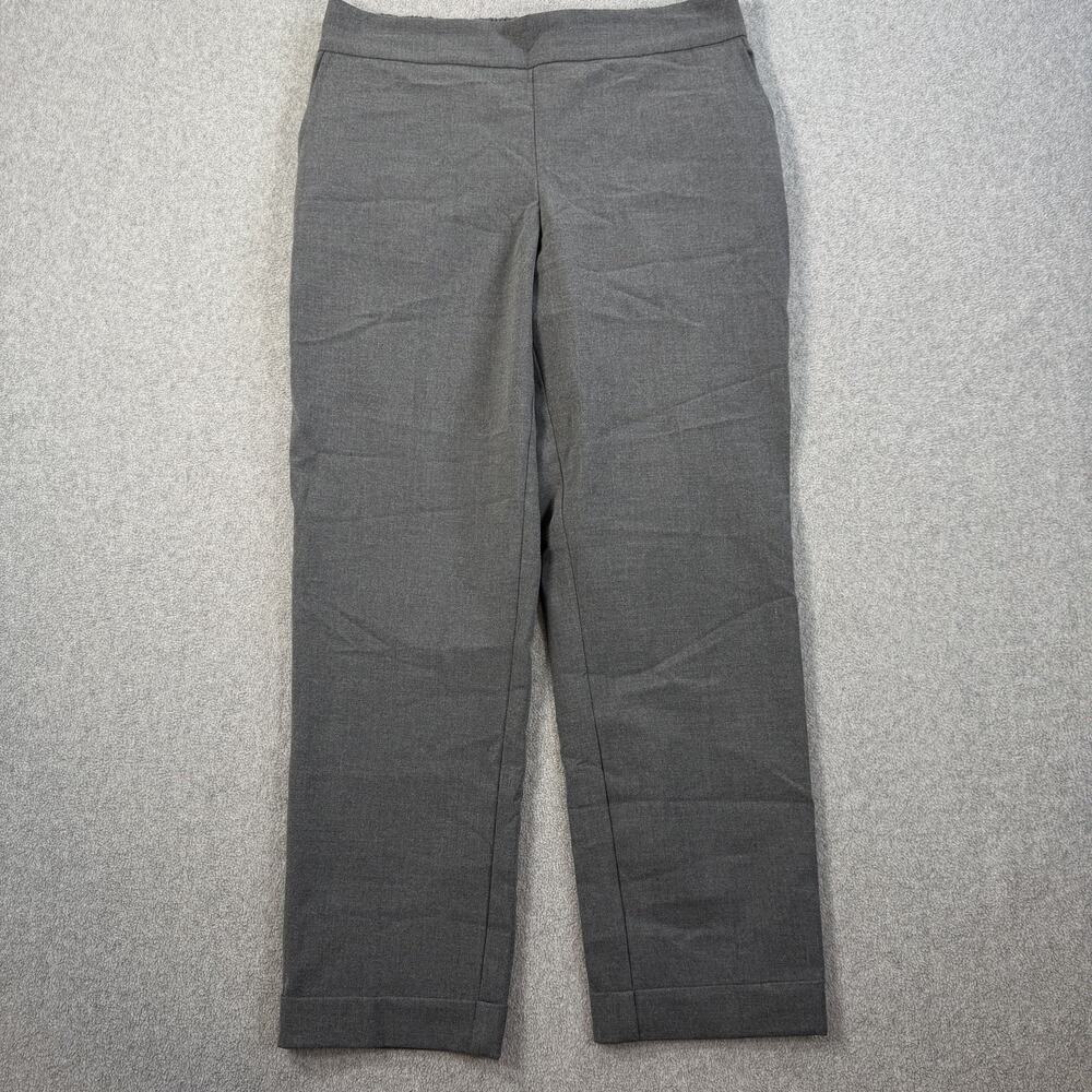 Rachel Zoe Women's Size 8 Gray Pull On Elastic Waist Cropped Ankle Pant Trouser